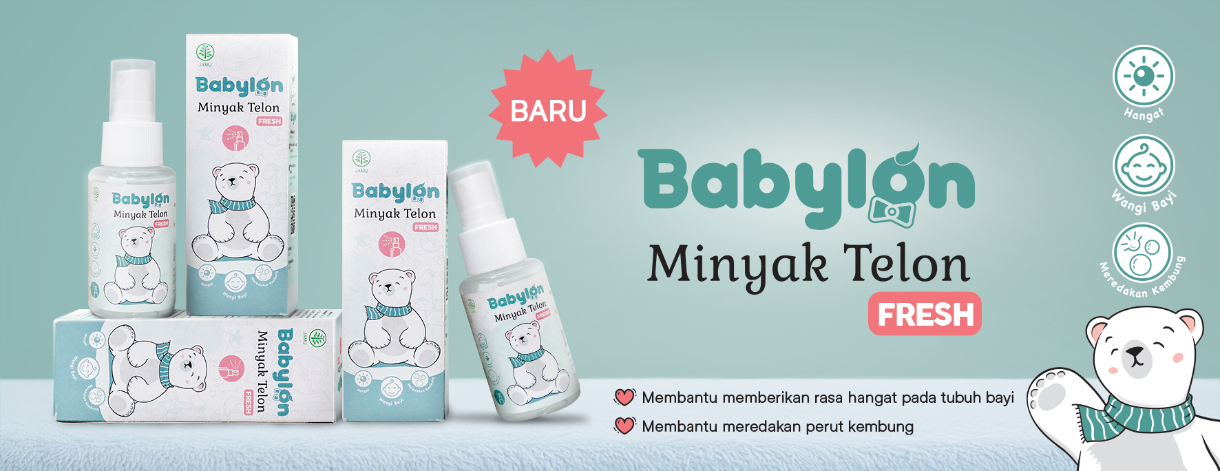 BABYLON MINYAK TELON FRESH